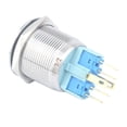 thumbnail image 4 of Interruptor de botón Pulsador impermeable de 22 mm Sharpla con Luz LED 12V, 4 of 6