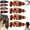 4PCS-C, variant on Small Banana Clips for Thin Hair 4PCS Mini Cute Non Slip Banana Hair Clip, Vintage Oval Hair Clips Ponytails, Fashion Daily Decoration Hair Accessory (4PCS-B)