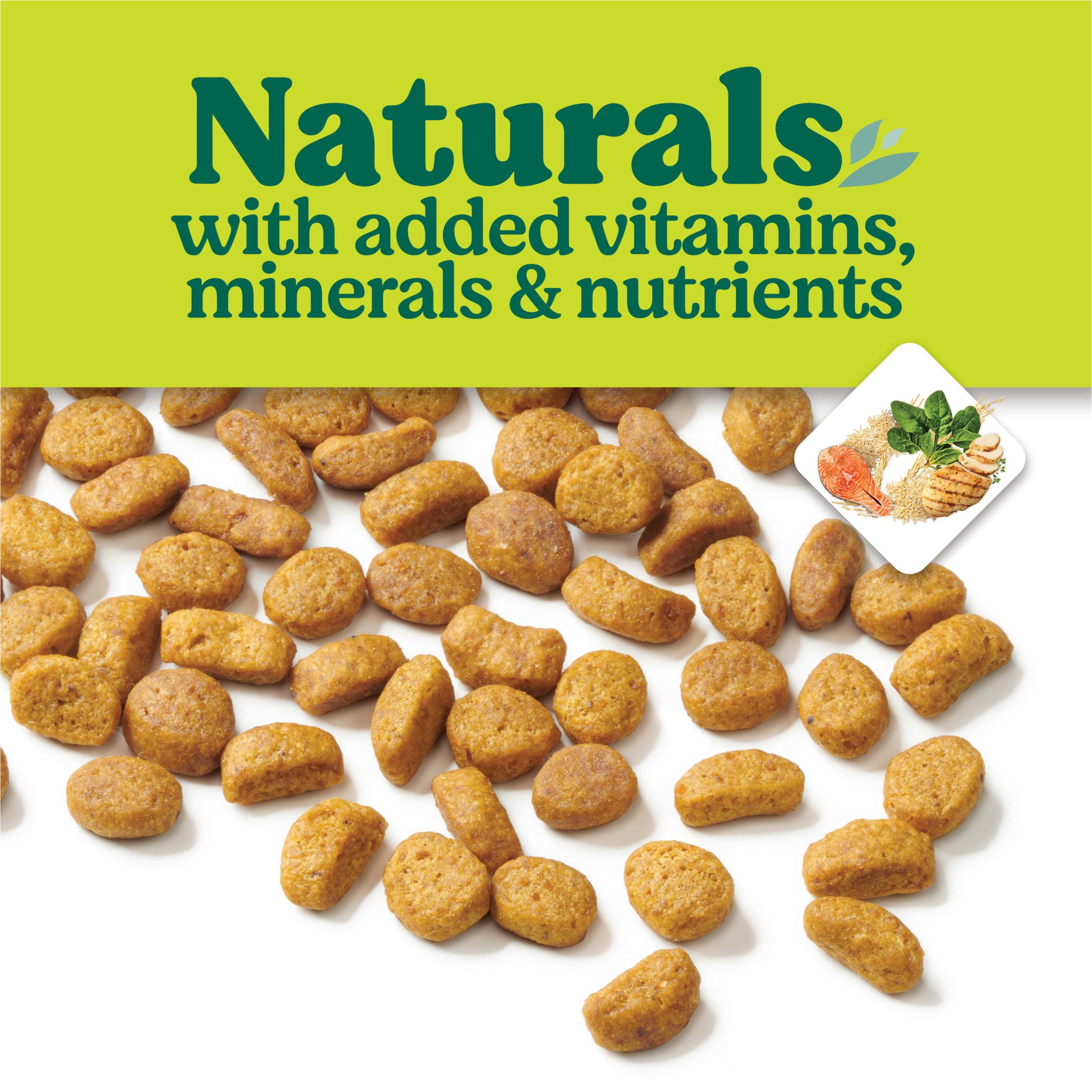 Purina Cat Chow Naturals with Real Chicken Dry Cat Food, 13 lb.