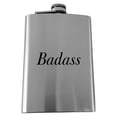thumbnail image 2 of Hip Flask Plus Stainless Steel 8oz Custom Novelty Flask - Funny Humor Design, 2 of 9