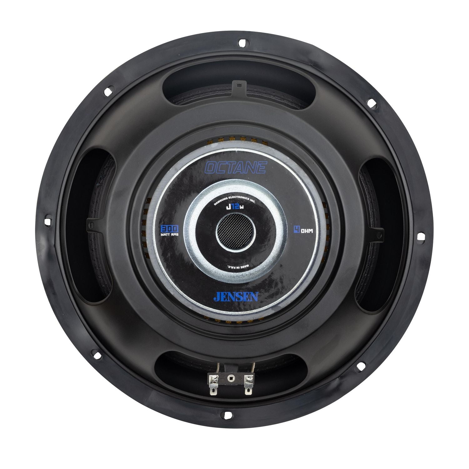 Jensen J12W Caisson de basses 12 pouces 1200 watts 4 ohms pour voiture avec 40 oz. Aimant, 9 lb.