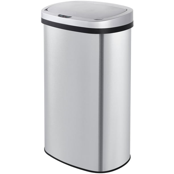 Innovaze 15.85 Gallon Trash Can, Motion Sensor Touchless Kitchen Trash