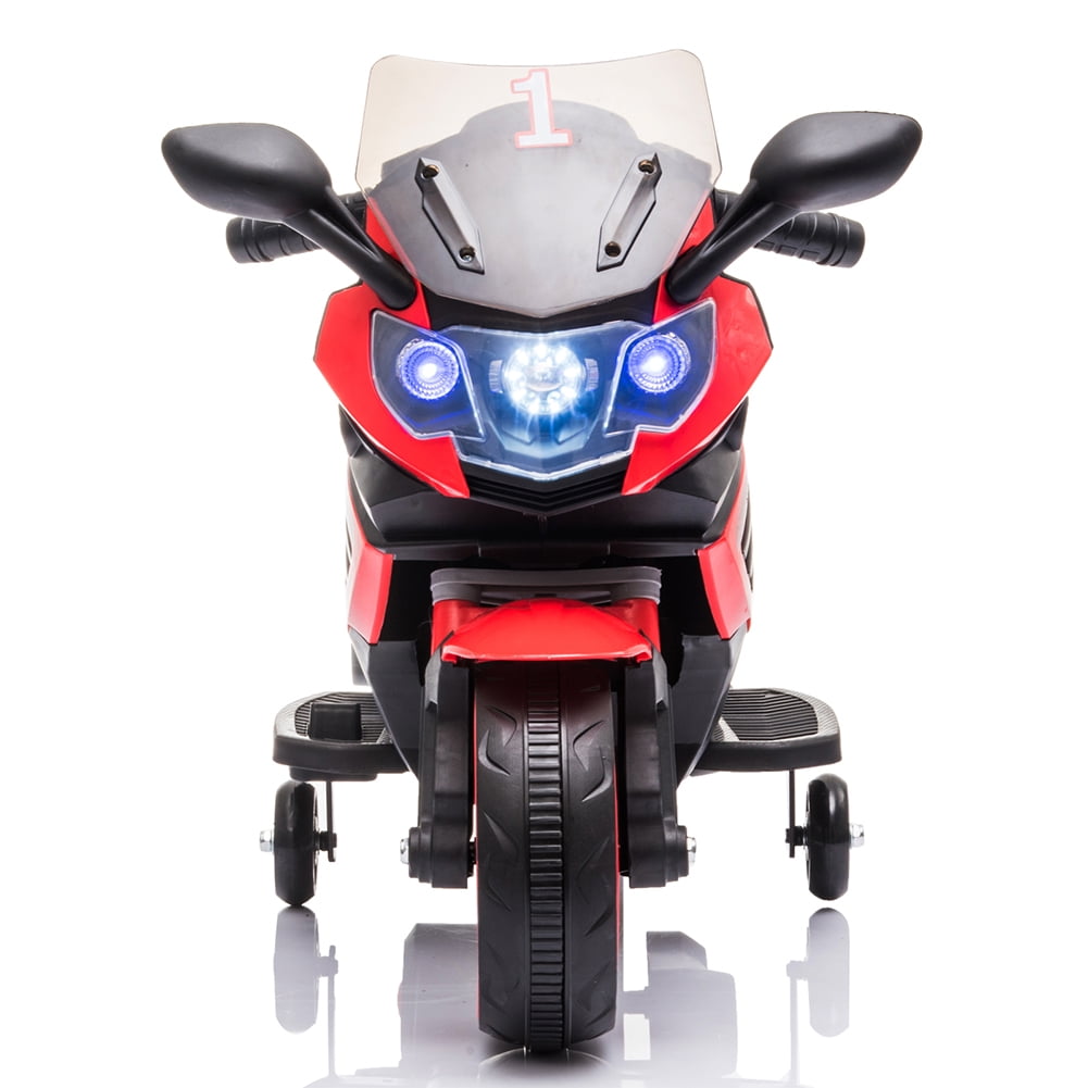 Kepooman 6V Single Drive Electric Ride On Car for Kids, Electric Motorcycle for Boys and Girls, Without Remote, Red Kepooman 6V Single Drive Electric Ride On Car for Kids, Electric Motorcycle for Boys and Girls, Without Remote, Red