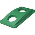 thumbnail image 2 of Rubbermaid Commercial Slim Jim Bottle & Can Recycling Top 20 3/8 x 11 3/8 x 2 3/4 Green 269288GN, 2 of 2