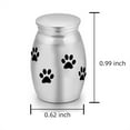 thumbnail image 5 of KYAIGUO Mini Dog Urn Stainless Steel Memorial Paw Print Cat and Dog Urns Loving Resting Placefor Small and Medium-Sized Dogs, 5 of 7
