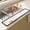 pumpkin, variant on Kitchen Sink Countertop Absorbent Pad, Splash Proof Water Washing, Hand Sink Sink Edge Narrow Sponge Pad, Bathroom Wood Pulp Cotton Cleaning Wipe