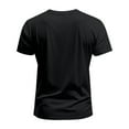 thumbnail image 5 of Men's V Neck Athletic T Shirts Lightweight Gym Workout Running Short Sleeve Tee Shirts Moisture Wicking UV Protection Black M, 5 of 8