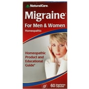 Angle View: Naturalcare Products Inc Migraine Relief 60 Capsule