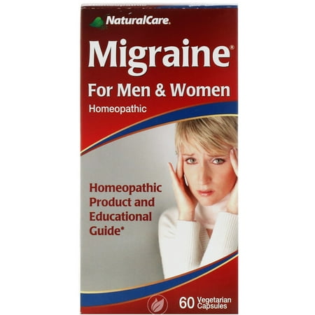 (3 Pack) Naturalcare Products Inc Migraine Relief 60 Capsule