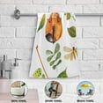 thumbnail image 6 of Violins and Leaves Watercolor Hand Towel Absorbent Bath Towels for Bathroom Sports Gym 28" x 14" Set of 2, 6 of 8