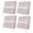 Pink, variant on Outdoor Patio Cushion Covers 4 Pack Brown Gray Patio Chair Cushion Covers with Ties and Zipper Rustic Gradient Stripes Waterproof Outdoor Seat Cushion Covers for Patio Furniture 24"x24"
