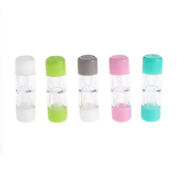 Techinal Cosmetic Contact Lens Container Holder RGP Hard Contact Lens Case Protective Box