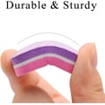 thumbnail image 5 of Mini Nail Files Block, 100/180 Grit Sponge Nail Buffers for Acrylic Nails, Mini Buffing Block Double Sided for Manicure Tools 40 Count - Pink/Purple, 5 of 5