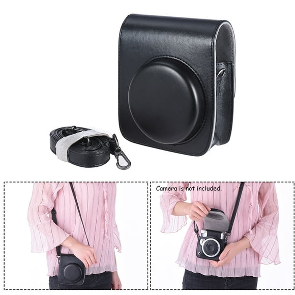 Sac Vintage Camera Case de protection PU Pochette couvercle protecteur w / sangle pour Fujifilm Instax Mini 90 Caméra Instant Film