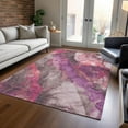 thumbnail image 6 of Dalyn Rugs Machine Washable Indoor/Outdoor Chantille Blush 3' x 5' Rug, 6 of 9