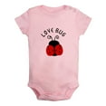 thumbnail image 2 of iDzn Love Bug Funny Rompers For Babies, Newborn Baby Unisex Bodysuits, Infant Jumpsuits, Toddler 0-24 Months Kids One-Piece Oufits, 2 of 5