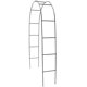 thumbnail image 2 of Elegante cenador de metal para jardín, arco de boda de uso versátil, estructura de soporte para plantas trepadoras, complemento decorativo para jardín, revestimiento resistente a la intemperie,, 2 of 5
