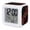 Red, variant on Brown Marble Digital Alarm Clock for Bedrooms, Smart LED Alarm Clock with 7 Color Changing Night Light, Gold Abstract Vintage Modern Ombre Art Silent Wake Up Clocks for Sleep Study Cooking 3.2"x3.2"