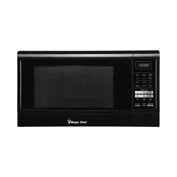 Magic Chef Countertop Microwave with 6 Cook Modes & 11 Power Levels, Black