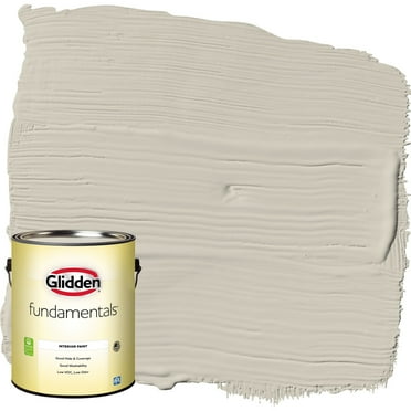 Glidden Fundamentals Grab-N-Go Interior Wall Paint Storm's Coming, Semi Gloss, 1 Gallon