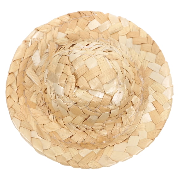 EeaseMX Pintura para niños, sombrero de paja, accesorios creativos de pintura DIY para guardería, 1 ud.