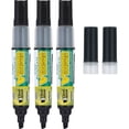 thumbnail image 5 of Pilot 3pk VBoard Master Dry Erase Markers Chisel Tip Black Ink with Bonus Refills: Refillable Whiteboard Markers Set, 5 of 5