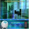thumbnail image 5 of Star projector, galaxy projector with Bluetooth, remote control, 360-degree panoramic starry sky, 8 night lights with sound, 5 of 5