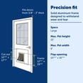 thumbnail image 3 of Puerta para perros y gatos PetSafe Freedom de aluminio, marco duradero, 3 of 7