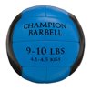 Sport Supply Group 1266252 10lb Fitness Medicine Balls - Medicine Ball 9 - Blue