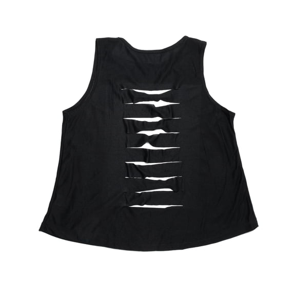 Ripped Tank With Cuts