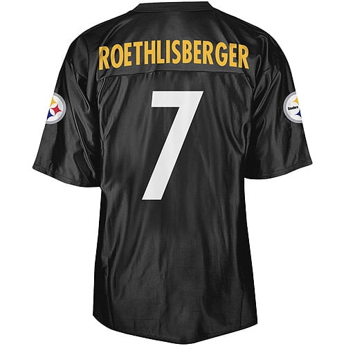 embudo Vientre taiko Zapatos antideslizantes NFL - Men's Pittsburgh Steelers #7 Ben Roethlisberger Jersey - Walmart.com