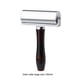 thumbnail image 3 of Advancent Rodillo de presión plano de acero inoxidable para madera, rodamiento de rueda de cuero, pegamento para estampado, rollo de laminación, Cocina y Comedor Negro/100 mm Advancent HA077468-06, 3 of 6