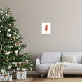 thumbnail image 2 of Stupell Indtries Glam Fashion Red Jacket Christmas Woman with Wreath,10 x 15,Design by Lanie Loreth, 2 of 5