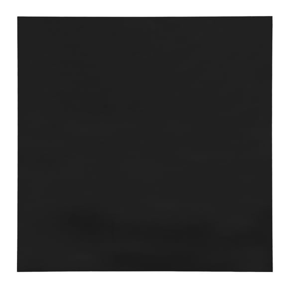 LEORX 1Set Black Acrylic Sheet Mirror Sheets For Home Decor 30X30X0.4In Square Sleek Surface