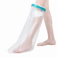 thumbnail image 1 of Waterproof Adult Leg Cast Protector, Cast Shower Bag For Broken Knees, Toe, Ankle, Foot Injury, Burns, Adult Leg Cast Protector Keep Wounds And Bandag, 1 of 1