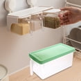 thumbnail image 7 of Taicans Large Clear Plastic Refrigerator Storage Box,11.6x4.9x5.9 Inch Vegetable Fruit Sorting Container with Lid,Stackable Fridge Drawer Organizer for Kitchen Pantry,Fresh Box with Handle, 7 of 7
