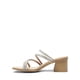 thumbnail image 2 of DREAM PAIRS Sandalias de Tacón Grueso con Tiras para Mujer Nude Talla 7, 2 of 5