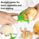 thumbnail image 4 of Peladores de patatas vegetales de diseño multiusos, pelador de fideos de zanahoria pelador multifuncional, 4 of 5