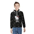 thumbnail image 4 of Hello Kitty Hooded Hoodies for Girls Boys, Kids Pullover Hooded with Pocket, Casual 3D Print Long Sleeve Sweatshirt Hoodies, 4 of 6