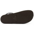 thumbnail image 3 of Women's Stylish Open Toe Flat Sandals with Arch Support for Effortless Comfort, 3 of 7