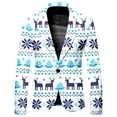 thumbnail image 6 of Ugly Christmas Suits for Men 2 Piece Vintage One Button Ugly Xmas Jacket Blazer And Pant Set Plus Size Slim Fit Winter Party Christmas Suit, 6 of 7