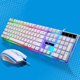 thumbnail image 4 of G21 Juego de ratón con teclado con cable USB LED Luz de fondo de color arcoíris Teclado de ratón de ordenador para juegos Inevent EL2094-01B, 4 of 7