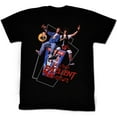 thumbnail image 1 of Bill and Ted Flying Black Adult T-Shirt, 1 of 1