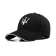 thumbnail image 3 of Ma-sera-ti Gorra de béisbol bordada para hombre Gorra deportiva clásica ajustable para niños adultos adecuada para mujeres Sombreros para el sol Moda/blanco, 3 of 5
