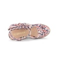thumbnail image 4 of BLISSFUL STEP Inspired Women's Shoes Floral Printed Bow Tie Platform Slingback Espadrille Wedge Sandals Pink 8, 4 of 7