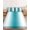Turquoise White Ombre / Teal Gradient, variant on King Size Fitted Sheet Set - Sage Green White Ombre 3 Piece Bedding Sets 16" Deep Pocket Fitted Sheet with 2 Pillowcases, Abstract Art Modern Green Gradient Brushed Microfiber Hotel Luxury Bed Sheets