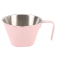 thumbnail image 2 of Milk Frothing Pitcher, Clear Scale Aesthetic 100ml Metal Measuring Cup Comfortable Hold  for Kitchen, 2 of 7