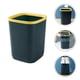 thumbnail image 2 of Plastic Trash Can Household Wastebasket Large-capacity Garbage Can Kitchen Trash Can With Pressing Ring, 2 of 4