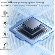 10 inch Android 13 Tablet, 8GB RAM+64GB ROM+512GB Expandable Computer Tablets PC, IPS Screen, 2+8MP Dual Camera, WiFi, BT, Google Certified Tablet