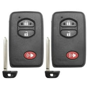2 Key Fob For Toyota 4Runner Prius C V Venza Smart Remote HYQ14ACX 271451-5290